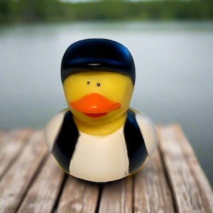 Biker Gang Boss Rubber Duck Cruise Ducks Kids Bath Toys Stress Relief Debugging Rubber Ducky Ducking Birthday Gifts Duck of the Month