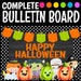 Happy Halloween Bulletin Board Kit Halloween Classroom Decor Mummy ...