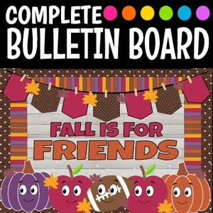 Fall Harvest | Autumn | Bulletin Board | Classroom Decor | Door Decor