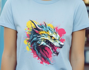 Chinese Zodiac Year of the Dragon T-Shirt, Year of the Loong TShirt, Astrological Sign Gift Idea For Her/Him, Astrology Shirt, Zodiac Gift