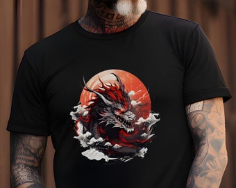 Chinese Zodiac Year of the Dragon T-Shirt, Year of the Loong TShirt, Astrological Sign Gift Idea For Her/Him, Astrology Shirt, Zodiac Gift