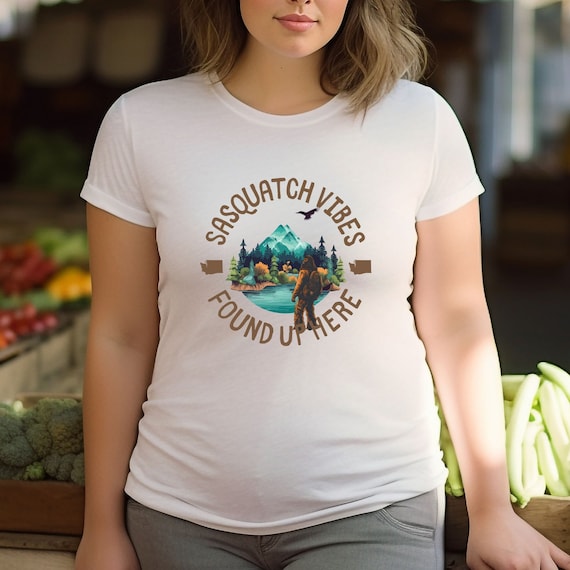 Pnw - Pacific Northwest Bigfoot Mountains T-Shirt Pnw - Pacific Northwest Bigfoot Mountains T-Shirt