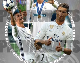 CR7 Real Madrid Shirt Design, Cristiano Ronaldo (Digital Design)