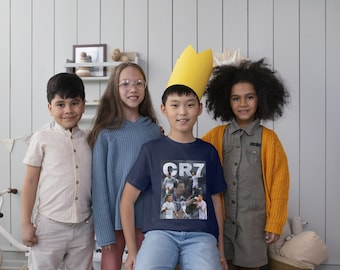CR7 Madridista Kids Cotton Tee: Cristiano Ronaldo Soccer Shirt