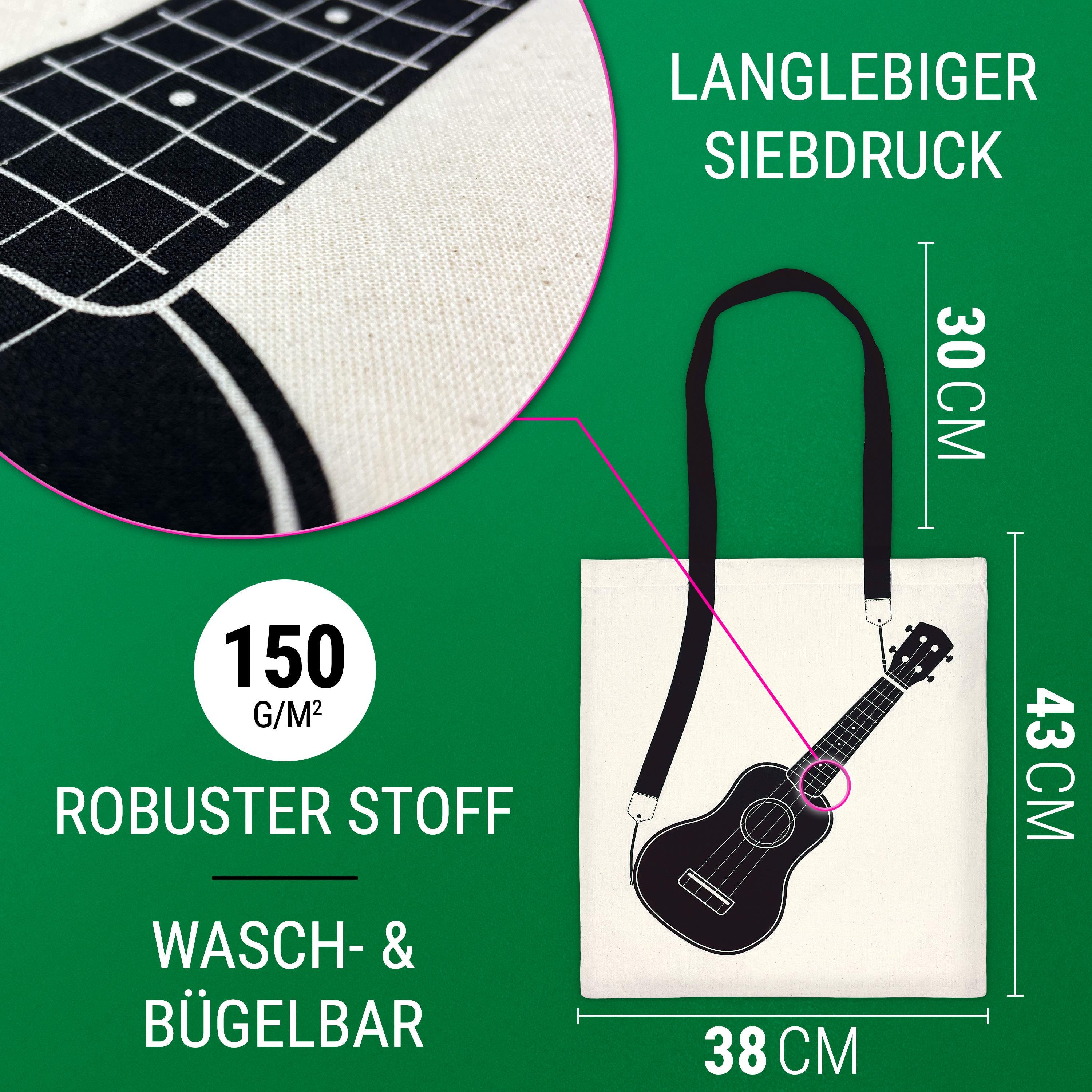 Borsa In Tela Per Chitarra - Sacco Di Iuta Ecologico Per Musicisti