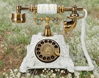 Handmade Vintage Audio Guestbook Phone – Choose Your Phone – Wedding Voice Message Recorder