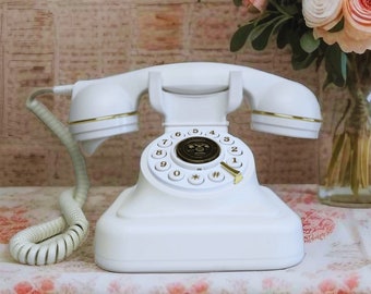 Libro degli ospiti audio in stile vintage: registratore vocale per matrimonio fatto a mano