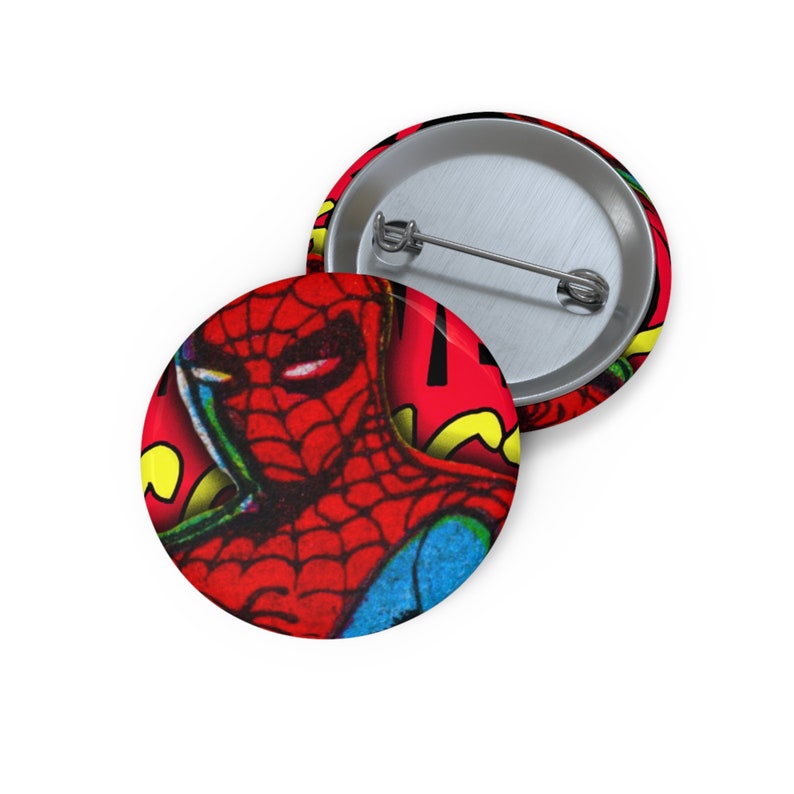 Spiderman Pin Marvel Comics Pin Marvel Spiderman Pin for Etsy