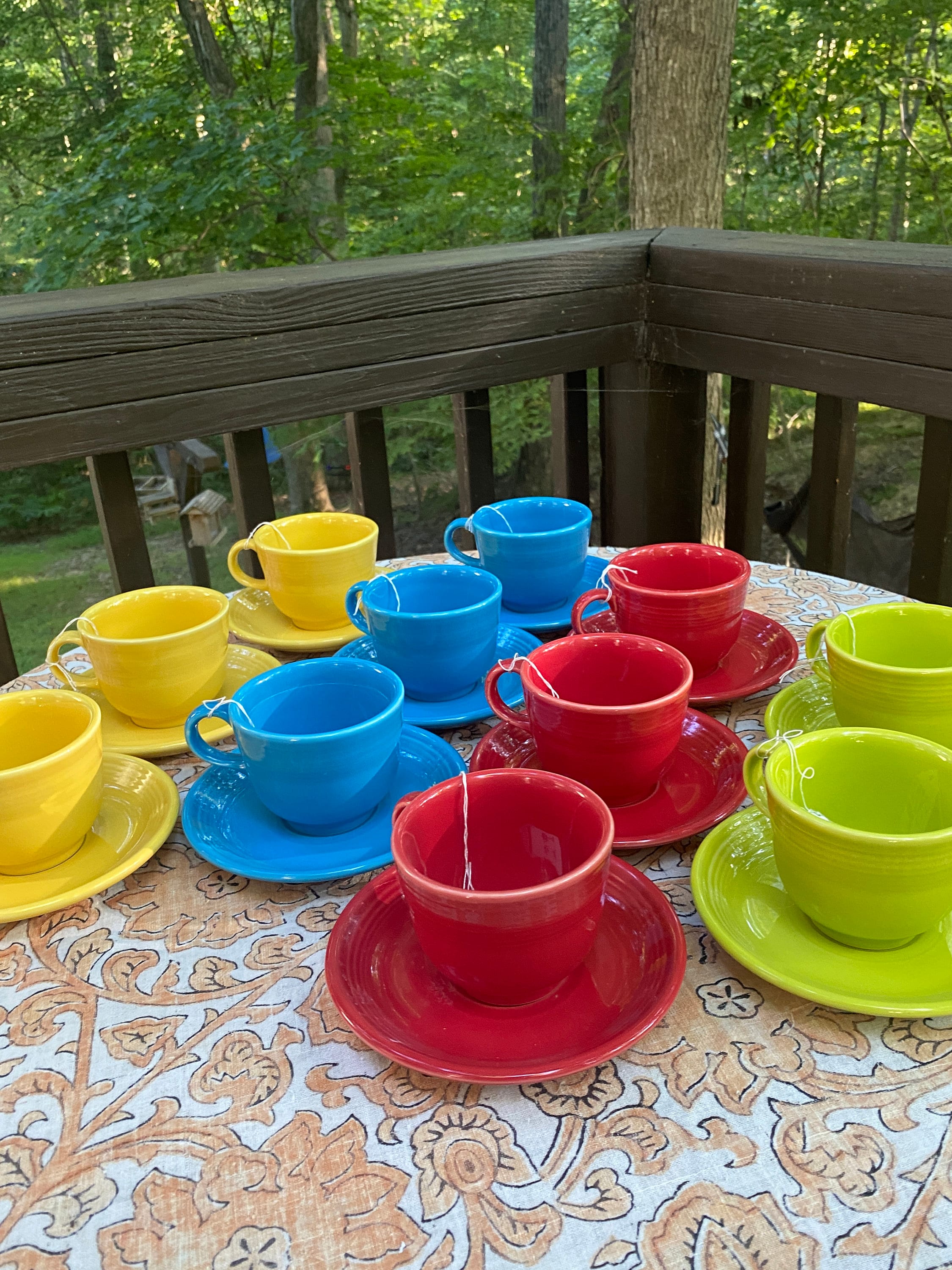 Fiesta NEW Child's First Tea Set (10 Piece)~Fiestaware~HTF