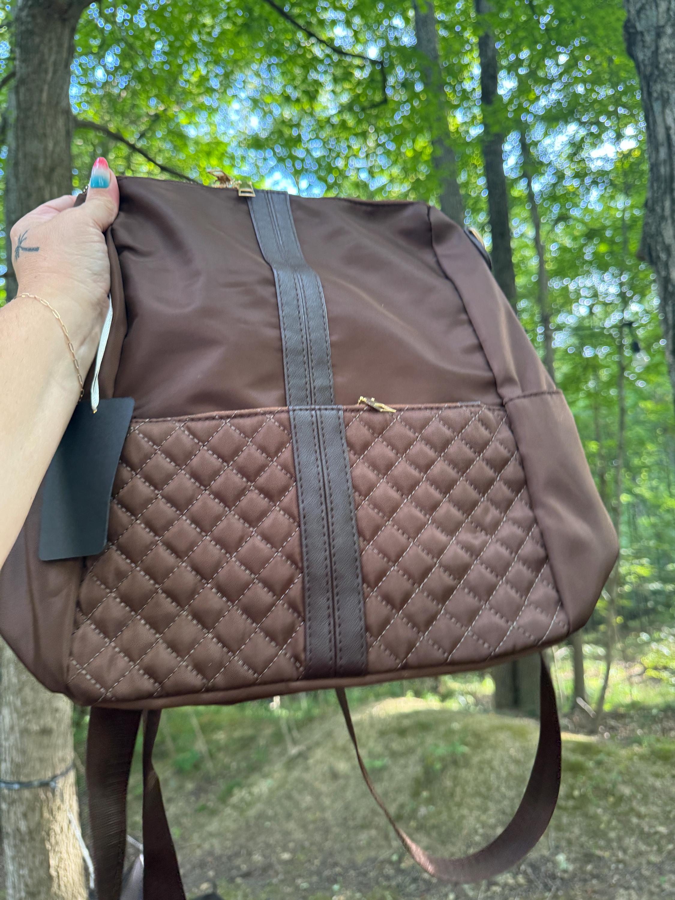 Quilted Backpack Bucket Shoulder 2-Tone Hardware Saint Laurent - Mini Joe Black Quilted Monogram Bucket Bag main image 3