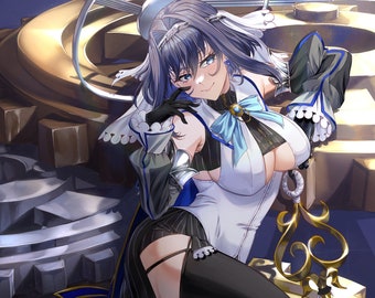 Ouro Kronii Poster Print - Hololive-EN VTuber