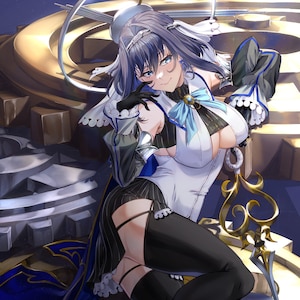 Ouro Kronii Poster Print - Hololive-EN VTuber
