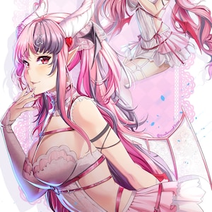 Ironmouse Poster Print - VShojo VTuber