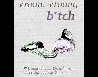 vroom vroom, b*tch | Illustrated Poetry E-Book Collection By Nezz Carter | Literary Gift For Book Lover
