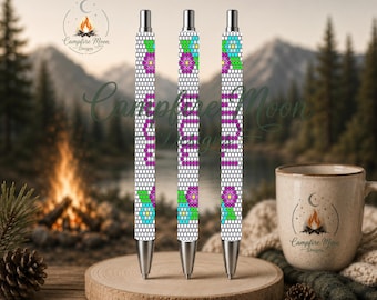Mom 3MM/ SS10 Rhinestone Pen Template