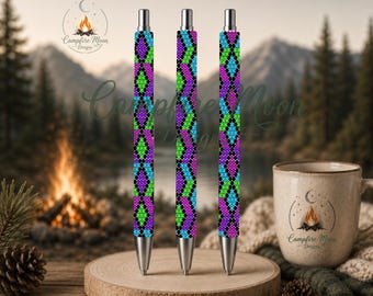 Diamonds 3MM/ SS10 Rhinestone Pen Template