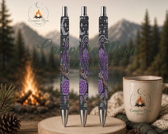 Night Raven 2MM/ SS6 Rhinestone Pen Template