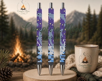 Moonlight Dolphins 3MM/ SS10 Rhinestone Pen Template