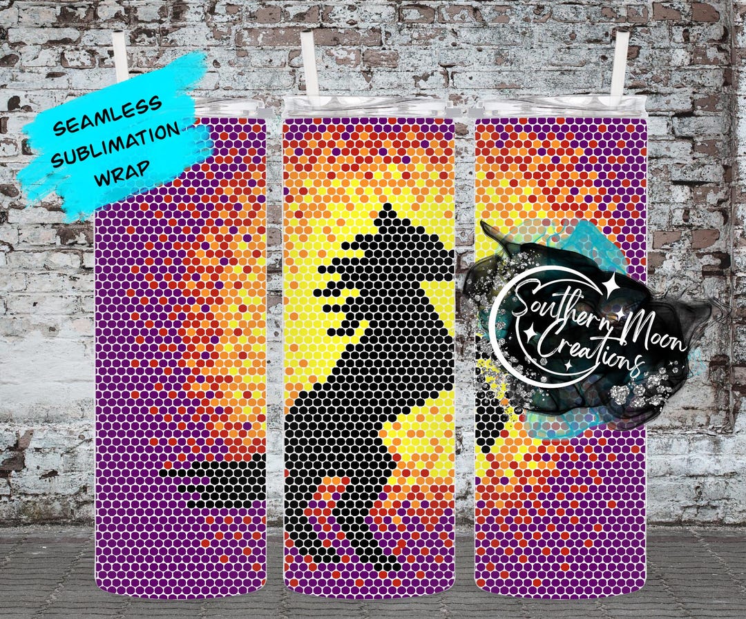 Horse Sunset 4MM/SS16 Seamless Sublimation Rhinestone Template - Etsy