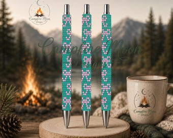 Cute Bows 3MM/ SS10 Rhinestone Pen Template