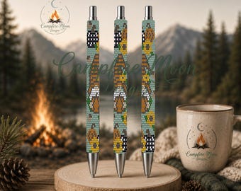 Fall Gnome 2MM/ SS6 Rhinestone Pen Template