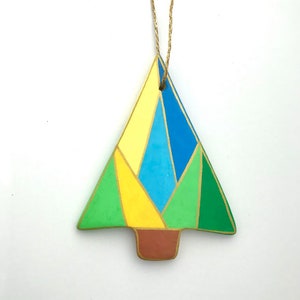 Geometric Forest Ornament
