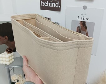 Handbag organizer for Birkin 25 30 35 40 Bag | Tote Bag organizer | Purse Insert with Multiple Pockets & Zipper - Bag Organizer | Bag Insert