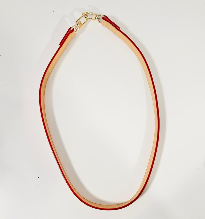 Vachetta Bag Strap, Real Vachetta Leather Replacement Strap, Adjustable