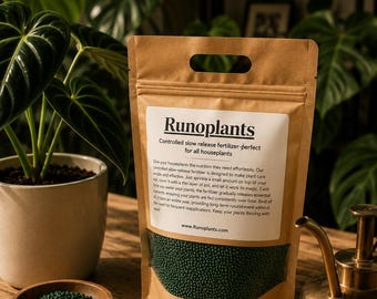 Slow Release Plant Fertilizer 2lbs for Indoor Houseplants & Outdoor Flowers – Organic, Long-Lasting Plant Food