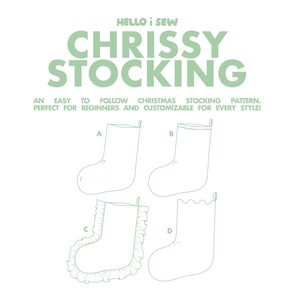 Chrissy Strumpf - PDF-Schnittmuster