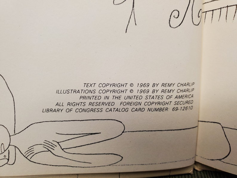 1969 1st Edition Arm in Arm by Remy Charlip, Vintage Hardcover Book