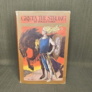 Greta The Strong by Donald J Sobol 1970 First Printing D with Dust Cover