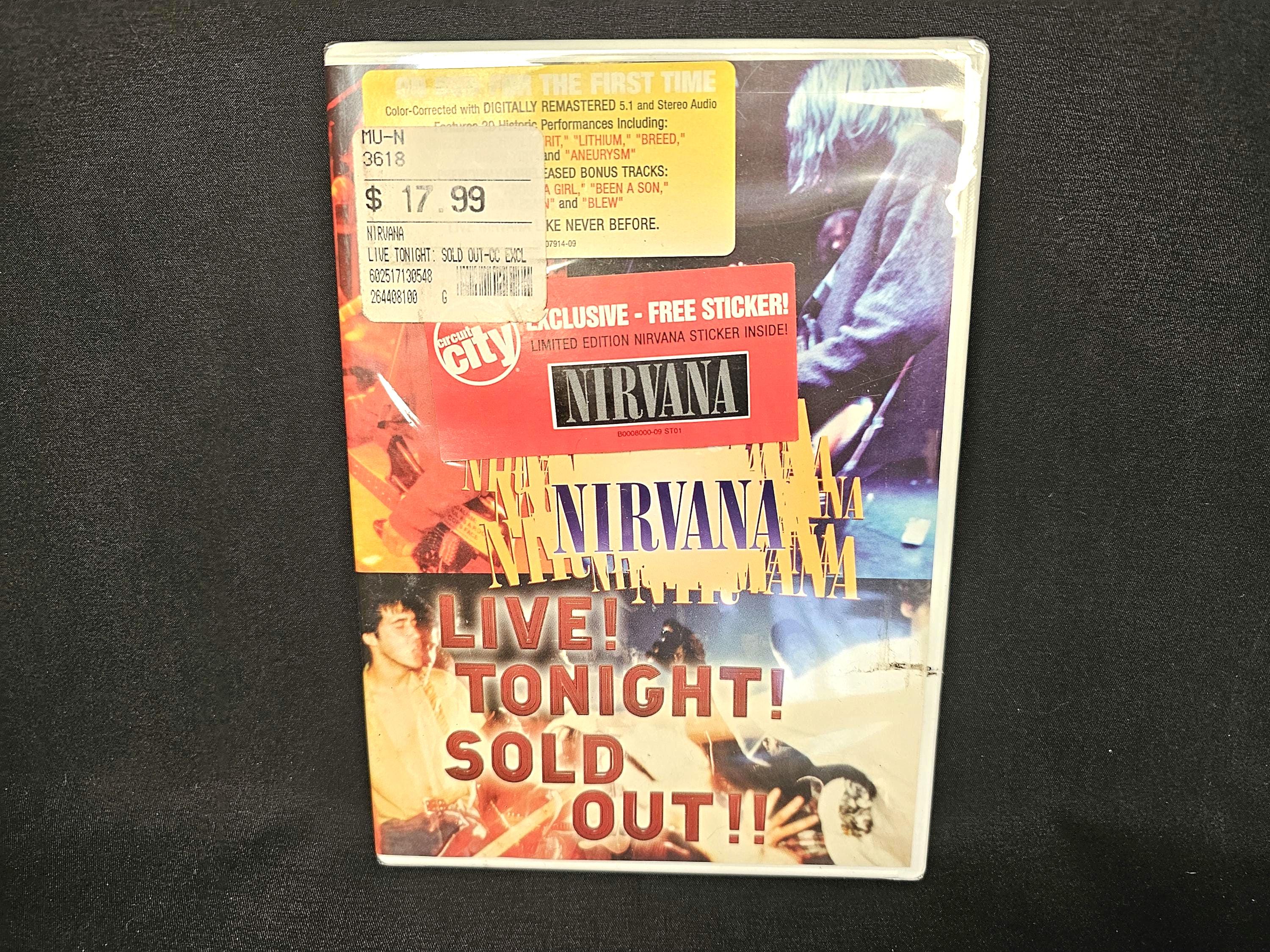 Nirvana Dvd - Etsy