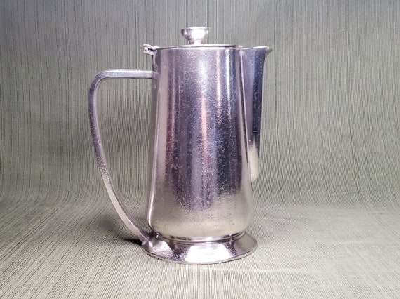 Vintage Hilton Nakazato Silver Plate 54oz Carafe/pitcher 6-c-130a