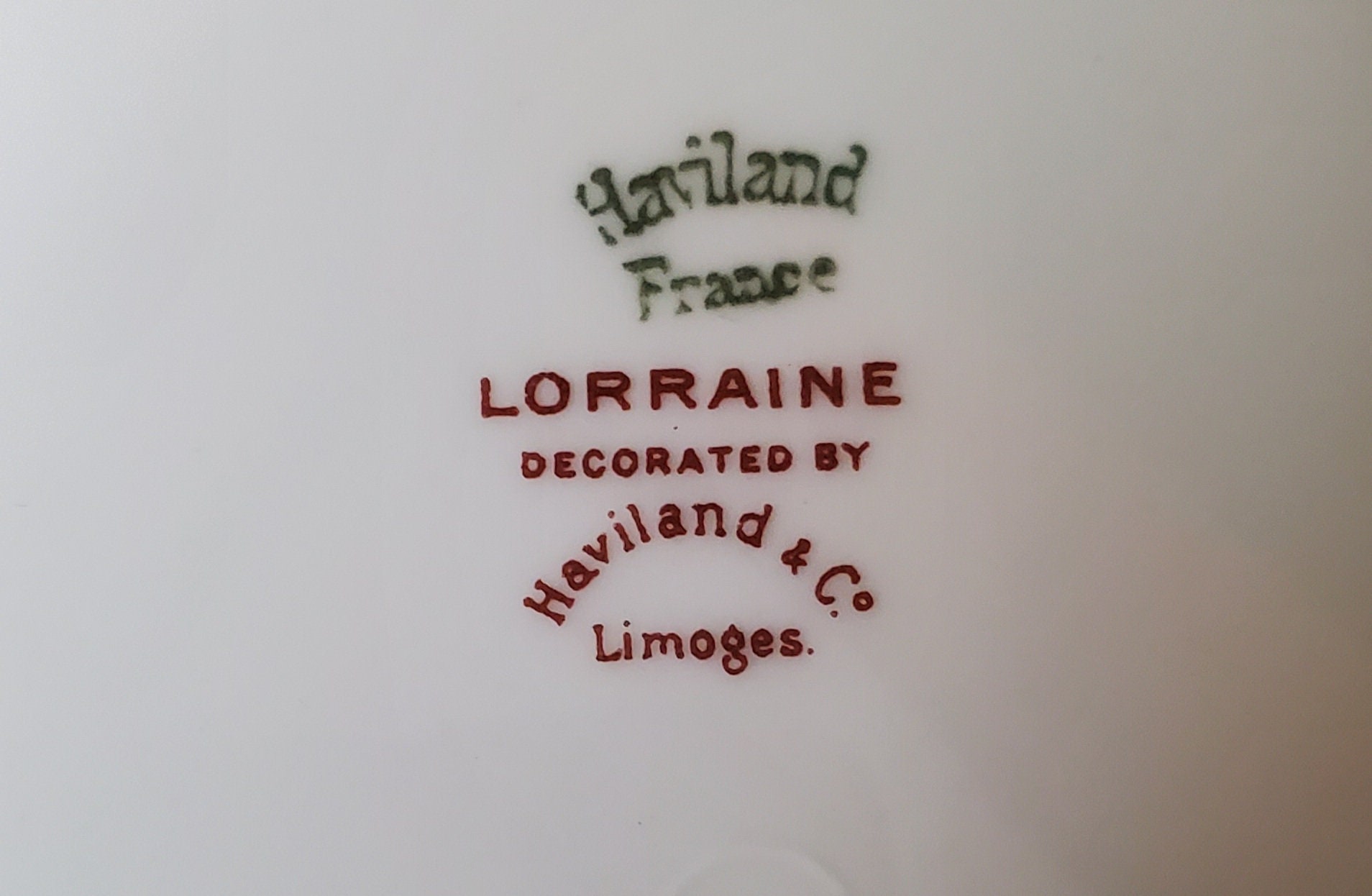 Haviland Limoges lorraine Pattern Made in France 1920s Etsy