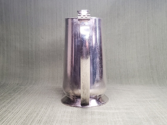 Vintage Hilton Nakazato Silver Plate 54oz Carafe/pitcher 6-c-130a