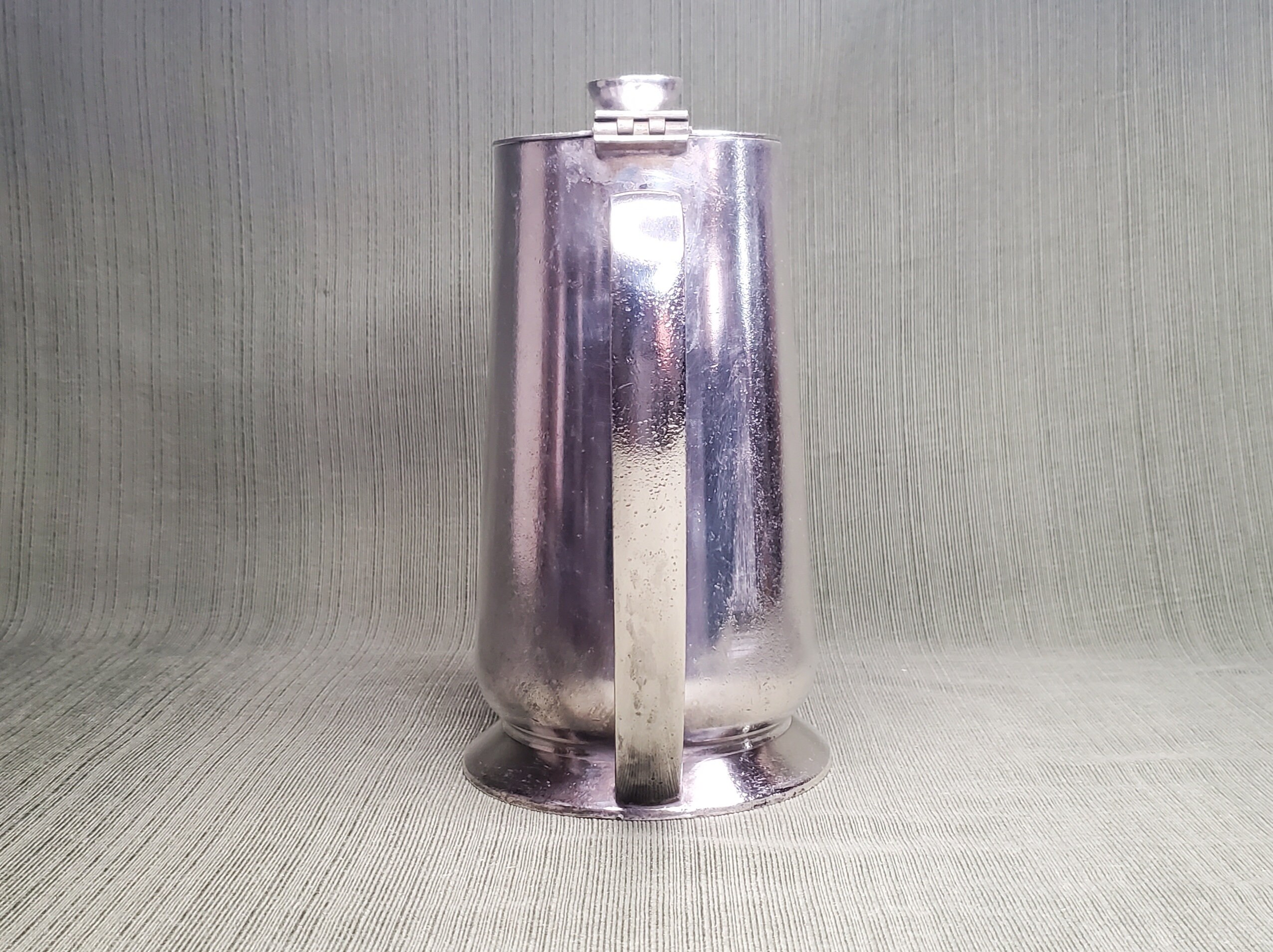 Vintage Hilton Nakazato Silver Plate 54oz Carafe/pitcher 6-c-130a