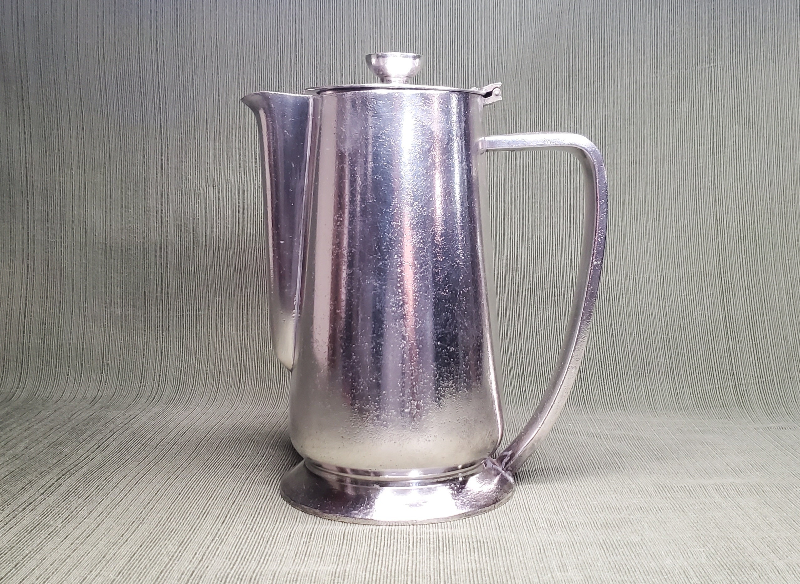 Vintage Hilton Nakazato Silver Plate 54oz Carafe/pitcher 6-c-130a