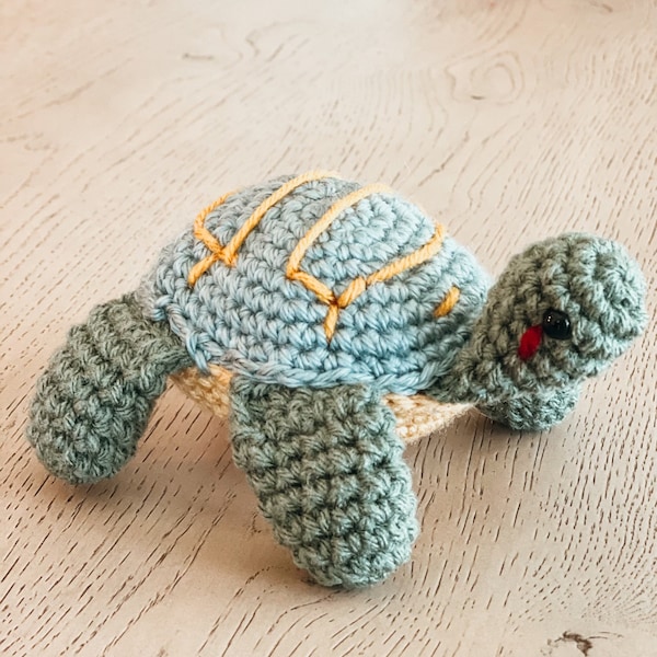 Crochet Turtle - Etsy