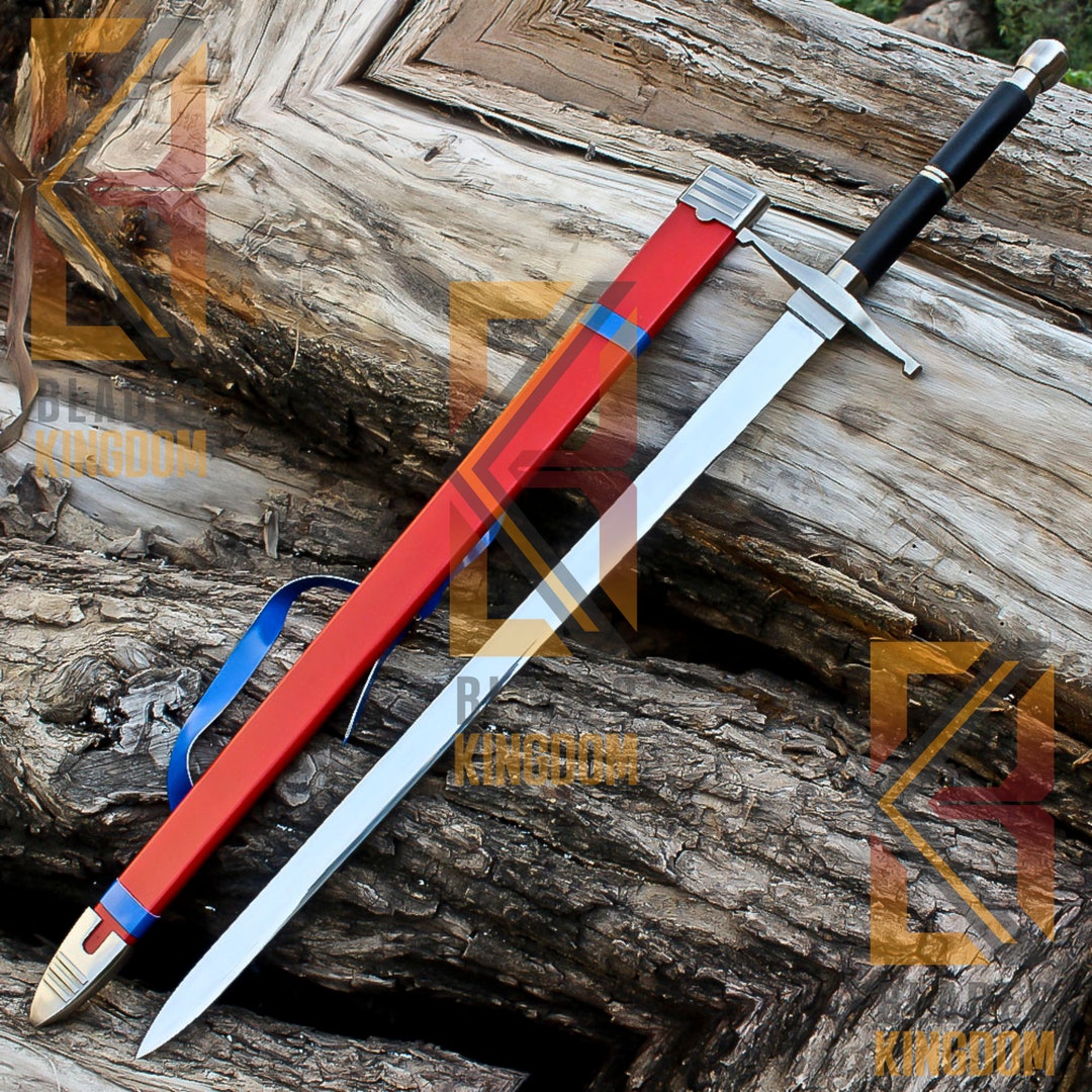 Handmade Trunk Sword With Wooden/leather Scabbard Etsy