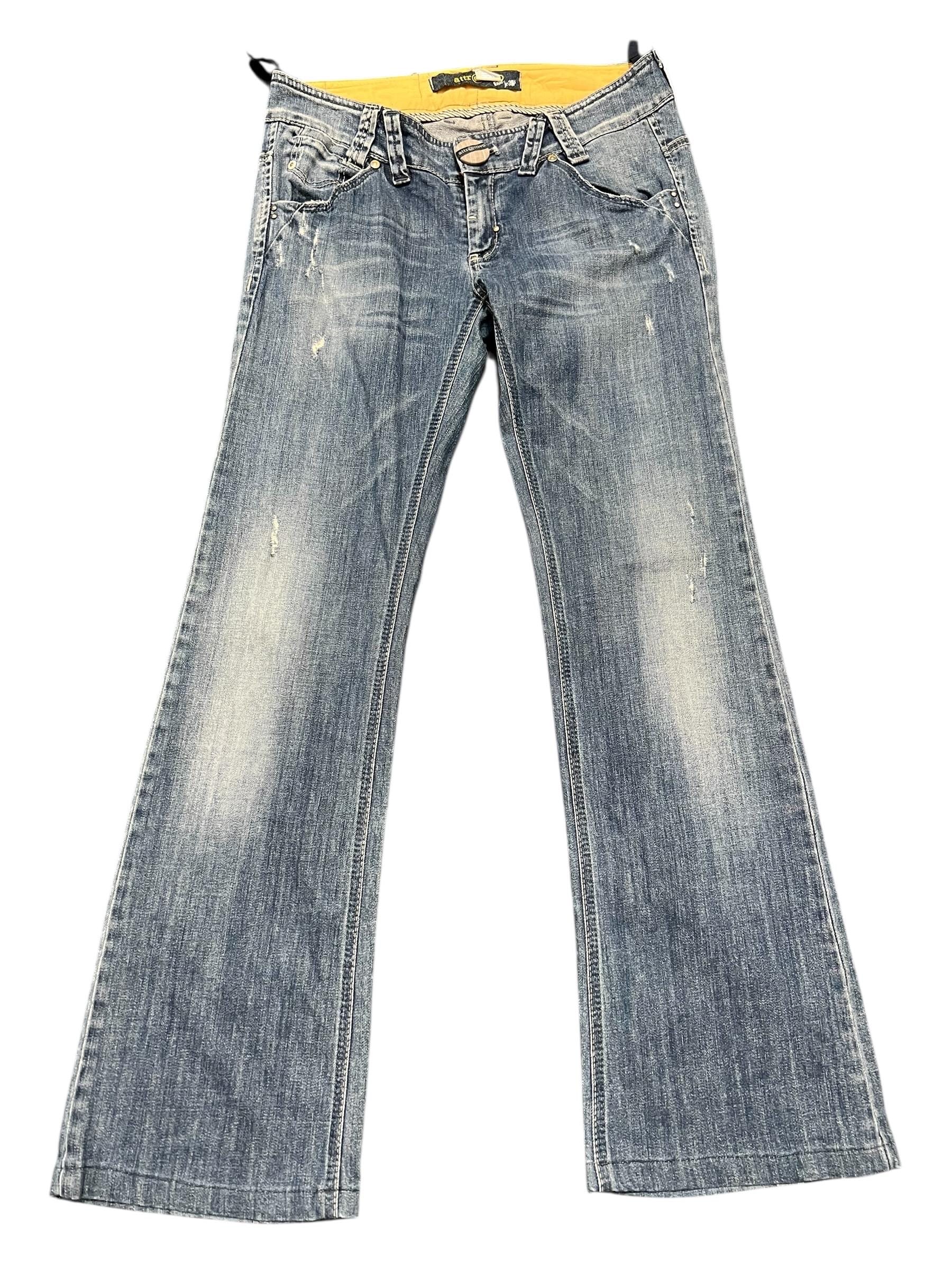 【mnem】Fishbone Ash Wide Denim mnem】Fishbone Ash Wide Denim (mnem/デニム・ジーパン