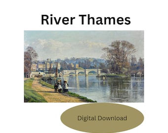River Thames PDF Instant Digital Download