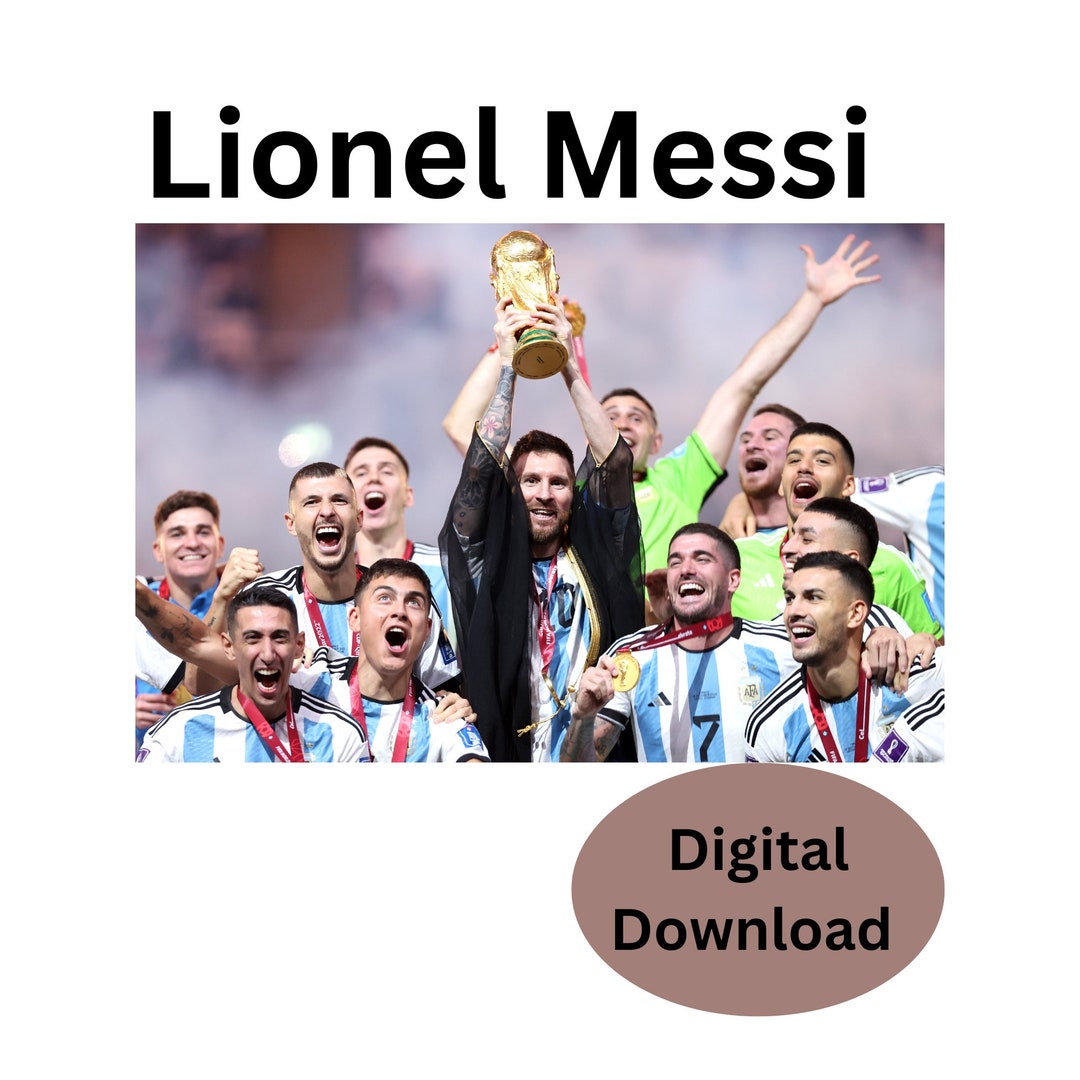 Messi Pdf Lionel Messi PDF Instant Digital Download Image - Etsy