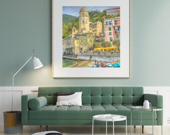Cinque Terre Italy PDF Printable Wall Art Instant Digital Download
