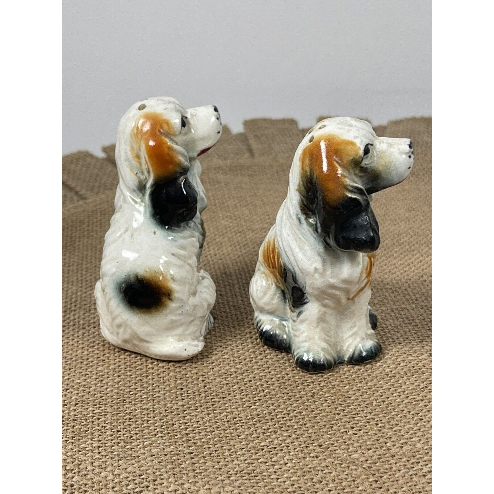 Spaniel Set Rare Vintage 1950s Cavalier King Charles Spaniels Salt and Pepper ...