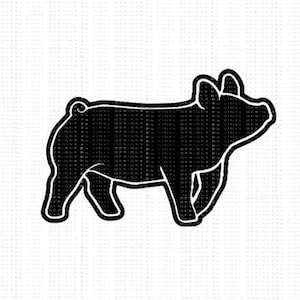 Show Pig-Jackpot Pig- Vinyl Decal-Name Decal-Personalized Decal- Custom Orders-Personalized Name Stickers- Name Sticker- Tumbler Sticker