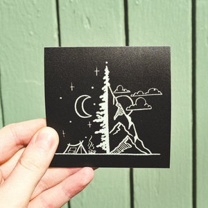 Wild Wanderer // Durable Weatherproof Vinyl // Outdoor Sticker Decal