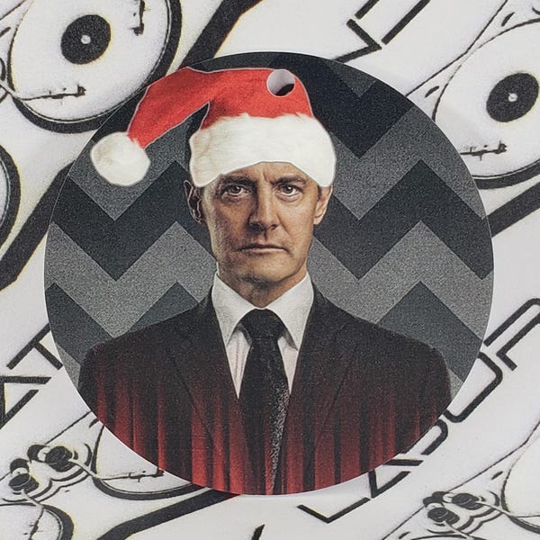Twin Peaks Christmas Ornament