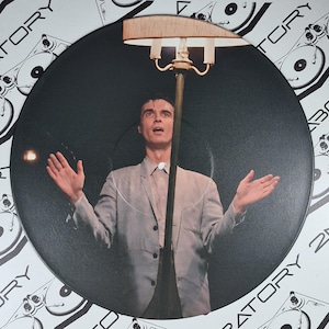 Talking Heads This Must Be The Place 12" Vinyl Record Wall Art Print, Stop Making Sense Talking Head Retro, 80's Classic, David Byrne