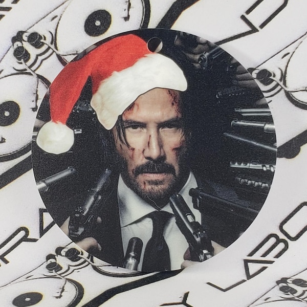 John Wick Christmas Ornament
